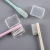 Macaron toothbrush wechat  imprinted toothbrush with the same 10 adult fine bristle toothbrush with jacket