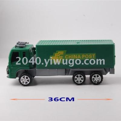Cross - border for yiwu small goods children's plastic toys sliding engineering vehicle F36165