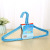 0524 Simple Thickened Metal Plastic Dipping Seamless Drying Rack Color Household Wardrobe Adult Non-Slip Hanger