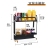Non-perforating magnetic suction refrigerator rack kitchen rack refrigerator side storage box side rack rack accessories