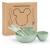 FK - mickey four new cartoon mickey big head bowl set of wheat straw bowl tableware set of four