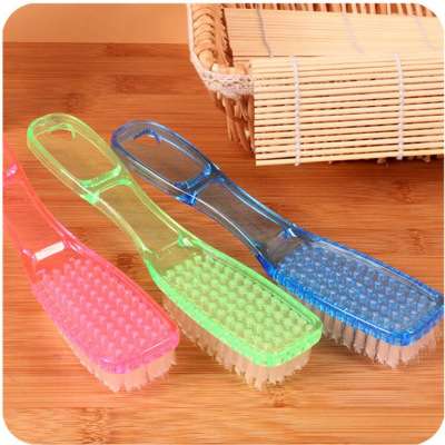 High Quality Long Handle Large Plastic Shoe Brush Crystal Brush Cleaning Bristle Housework Cleaning Brush Clothes Cleaning Brush