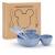 FK - mickey four new cartoon mickey big head bowl set of wheat straw bowl tableware set of four