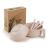 FK- wheat round foam noodle bowl spoon fork chopsticks five-piece handle with cover square heat insulation bowl