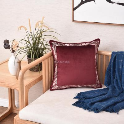 New products hot style Chinese style plush pillow case pillow back pillow taobao Tmall source of amazon hot style it