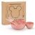 FK - mickey four new cartoon mickey big head bowl set of wheat straw bowl tableware set of four