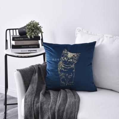 Sets a hot style cartoon pillowcase as as pillow custom Dutch velvet embroidered pillow amazon hot style it