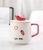 Three-Dimensional Pepper Mug Creative 3D with Cover Spoon Office Couple Ceramic Water Cup Business Commemorative Gift Customization