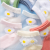 2020 Spring and Summer New Little Daisy Glass Stockings Ankle Socks Japanese Best-Seller on Douyin Mesh Kanekalon Women's Socks