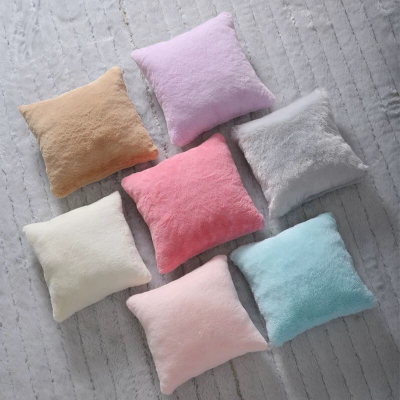 Office Sofas Cushion Thickened Car Cushion Solid Color Household Plush Bay Window Pillow Backrest Lumbar Support Waist Pillow