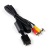 For PS2 PS3 AV Conversion Cable 1.8m Audio Video To 5 RCA AV Cable TV Video Cable for Playstation 2 3 PS3 For PS Game TV 