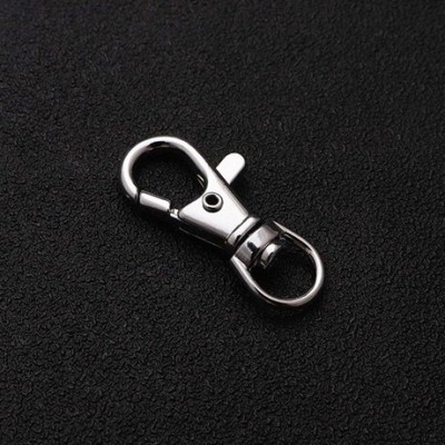 Factory DIY Accessories 38mm Snap Hook Fish Mouth Buckle Hooks Lobster Buckle Pass Hanging Buckle Spring Fastener Key Ring Chain