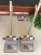 802 New Stainless Steel Broom Dustpan Set Household Flexible Fine Single Broom Extra Thick Dustpan Solid