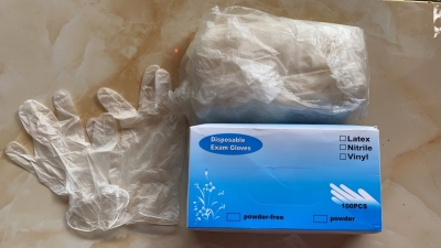 Disposable PVC Powder-Free Civil Inspection Gloves Household Household Inspection Dishwashing Gloves Spot Certificate Complete