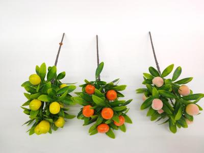 New single imitation fruit imitation flower accessories fruit decorations apple lemon peach orange