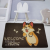 Factory Direct Sales at Brushed Spray Printing Special-Shaped Mat Pet Mat Cute Floor Mat