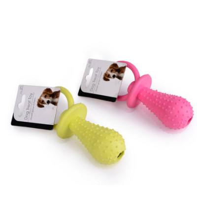 Spot supply nipple shape grinding rubber chewing pet toys can leak TPR material