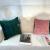 Nordic velvet pillowcase sofa cushion car sitting room cushion plain color plain cushion cover solid color pillow cover