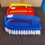 Multifunctional laundry brush brush 2 in 1 household soft hair cleaning plastic brush brush brush plate brush