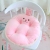 Cartoon animal round seat as Shiba Inu Cat plush chair as creative home as activity gift pillow
