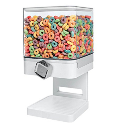 Cereal machine, Cereal barrel, food container, Cereal container, kitchen, dry fruit container, snack container, Cereal container