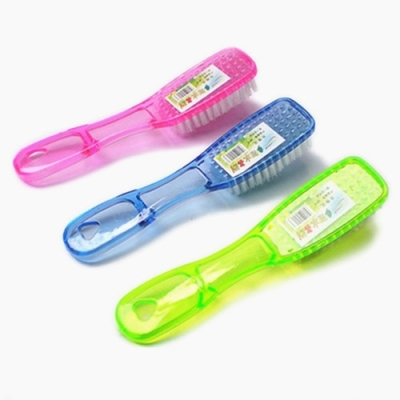 Crystal shoe brush daily necessities cleaning tools cleaning brush large, large and thick transparent plastic brush coat brush bristles