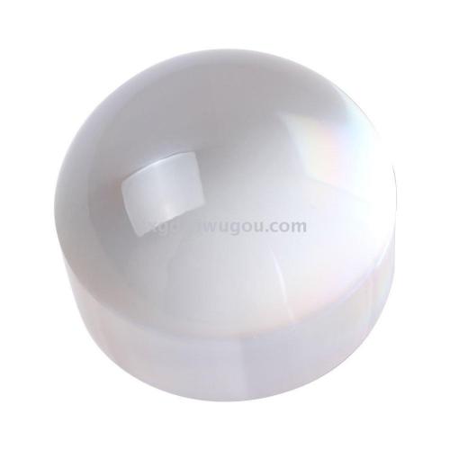 Acrylic Spotlight Paperweight Mirror Acrylic Stationery Mirror Desktop Magnifying Glass Multiple Sizes 