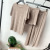 A three-piece suit for lazy people living in leisure pants, short sleeves, loose spring and summer casual pants, large leisure suit