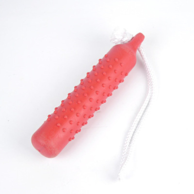 Cross - border hot sale of TPR pet molars, teeth, teeth bite, bite, buoyancy, dog discipline, anger (discharge toy, dog training toy