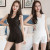 Summer new flash silver two-piece set of home service Korean version casual large pajama women's tank top and shorts suit