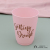 Plastic Drinking Cup Kid's's Tea Cup Plastic Juice Cup Drink Cup Hot Frosted Bride Gift Cup Wedding Supplies