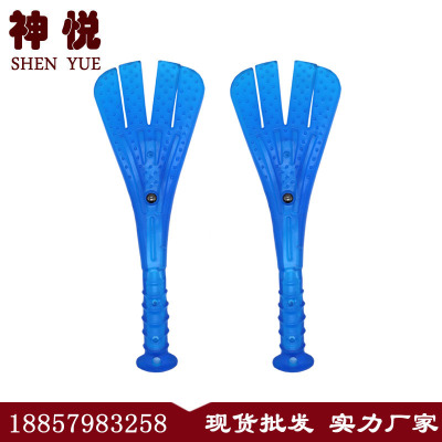 522 Factory Direct Sales Meridian Massage Palm Massage Silicone Skin Scraping Board Acupuncture Points Meridian Pat Health Care Massage Hammer