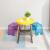 Plastic stool transparent chair transparent chair PC acrylic stool creative home  stool for shoes stool household stool