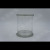 Manufacturer direct selling glass storage jar candle cup cylindrical glass storage jar candle cup glass lid