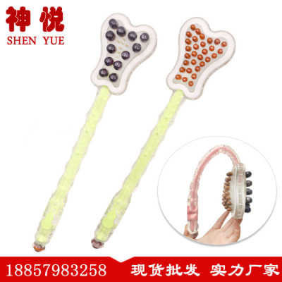 827 Separator Massage Stick Hammer Back Massage Hammer Skin Scraping Board Silicone Meridian Health Care Meridian Pat Massage Fitness