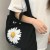 Small Daisy canvas vest bag ins custom large capacity single shoulder minimalist export handbag