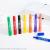 Genuine size double-headed marker red, blue and black oil-based marker marker pen head thickness box head pen