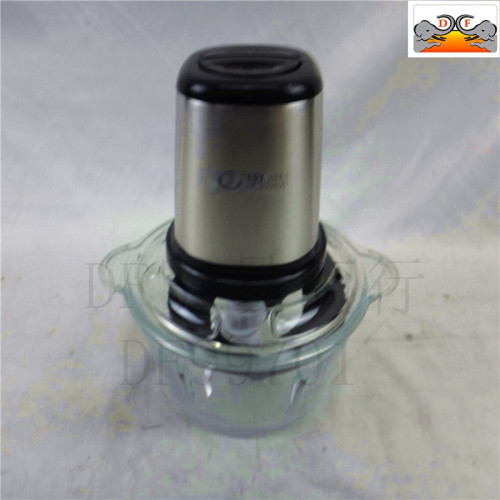Df99701 Dingfa Stainless Steel Kitchen Hotel Supplies Electric Cooking Machine Glass Cup Vegetable-Cutting Machine Meat Grinder