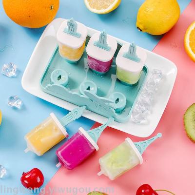 New Ice Tray Popsicle Mold Creative Fashion DIY Ice Tray Multi-Grid Ice Cream Ice Tray Ice Box Ice Cream Ice Tray