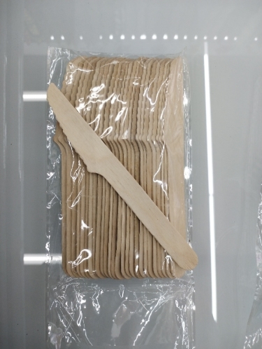 natural birch knife， fork and spoon