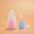 Anti-Backflow Nasal Aspirator Baby Aspirator Nasal Aspirator Solid Silicone Pump Nasal Clearing Device Free Storage Box