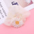 Net band aid small daisies large intestine band Web celebrity Ins fat tame female Korean Simple and lovely head rope hair ornament