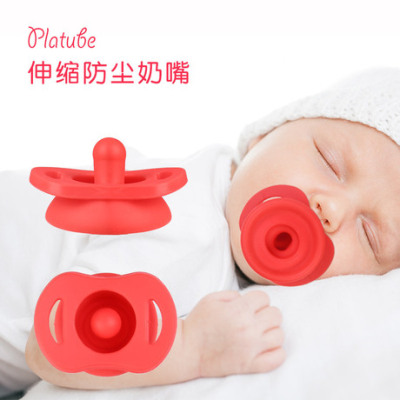 Baby Pacifier Baby Sleeping Silicone Nipple Children Retractable Pacifier Baby Pacifier Baby Products
