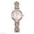 Letter G stainless steel lady rose gold diamond-encrusted lady chain watch simple Korean version trend students table