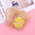 Net band aid small daisies large intestine band Web celebrity Ins fat tame female Korean Simple and lovely head rope hair ornament