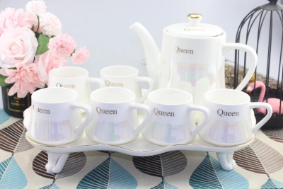 Yaohuida Bone Porcelain Ceramic Water Supplies Coffee Set Set Ceramic Supplies