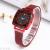 Foreign trade hot selling magnet quartz watch personality square set diamond ladies watch fashion students watch