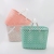 558 Multifunctional Bath Blue Portable Basket Storage Basket Vegetable Basket Soft Bath Basket Bath Plastic Wash Basket