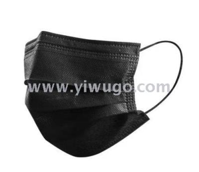 Disposable Face Mask  black  white Export to the United States