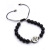 Black pearl tree of life bracelet accessories can be adjusted pull string bracelet bracelet